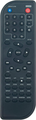 Replace Remote Controller Compatible with Craig  Portable CD DVD Video Player CVD401A CVD512A