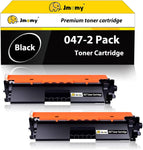 Jmomy 047 Compatible Toner Cartridge Replacement for Canon 047 to use with imageCLASS LBP113W MF113W MF110/LBP110 Series, i-SENSYS LBP113W MF113W MF110/LBP110 Series Printers (Black, 2 Pack)