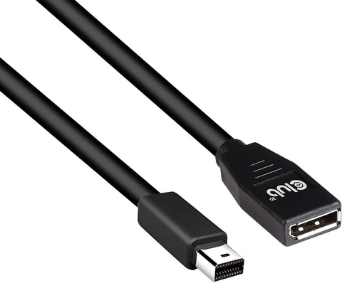 Club 3D Mini DisplayPort to DisplayPort Valve Index Adapter 1.4 8K 60Hz DSC 1.2 HBR 3 HDR Extension Male-Female-CAC-1121-1m/3.28ft 32 AWG