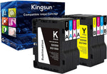 KSUMEI Sublimation Ink Cartridge Compatible for Sawgrass Virtuoso SG500 SG1000 Printer (2 Black, 2 Cyan, 2 Magenta, 2 Yellow, 8-Pack) (SG500 SG100O A+B 2 Set)