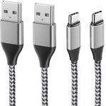 TAPLE 3A Fast Nylon Braided Charging Cable Replacement for Fire 11th 10th 9th Generation,2 Pack USB C Compatible for New Fire HD 10,Kids pro,10Plus (2019 2021) HD8 HD8 Plus Kids Edition 2020