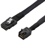 Twozoh Internal Mini SAS HD SFF-8643 to Mini SAS SFF-8087 Cable, SFF-8087 to SFF-8643 Data Server Hard Disk raid Cable 0.5M/1.6FT