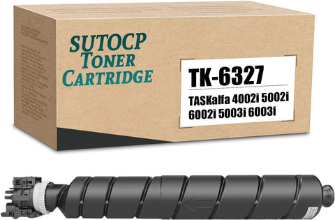 Sutocp Compatible Black Toner Cartridge Replacement for Kyocera TK-6327(1T02NK0US0),High Yield Work with TASKalfa 4002i 5002i 6002i 5003i 6003i Printer