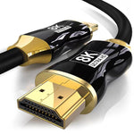 NIUBB 8K HDMI Cable 50 Ft,2.1 HDMI Cable 50 Feet Supports 48Gbps 8K@60Hz,4K@120Hz HDR,3D,Dolby Vision,Dolby Atmos Compatible with All TVs, Xbox, PS5,PS4(Zinc Alloy housing)