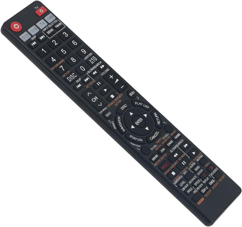 Beyution EUR7722XJ0 Replace Remote Control Fit for Panasonic DVD VHS Home Theater Sound System SB-FS73,SB-PC730,SC-HT830V,SA-HT830V,SB-FS731,SC-HT833V,SB-WA833,SB-WA830,SA-HT833V,SCH-T833V,SC-HT830