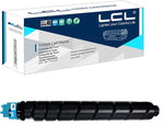 LCL Compatible Toner Cartridge Replacement for Kyocera TK8517 TK-8517 TK8517C TK-8517C 1T02NDCUS0 CS-5052ci CS-6052ci TASKalfa 5052ci and 6052ci (1-Pack Cyan)