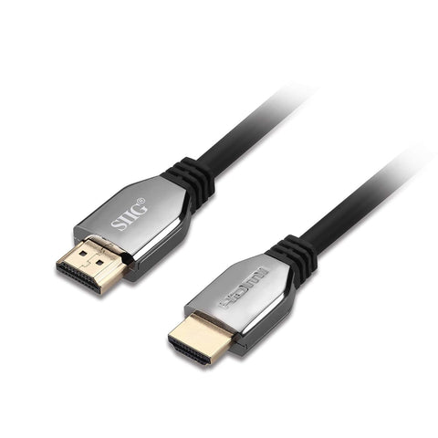 SIIG 8K Ultra High Speed HDMI Cable - 10ft, HDMI 2.1 Cable - 8K,48Gbps,Dynamic HDR,4K/120Hz,eARC, HDCP 2.3 DSC, for PS5, Xbox Series X, RTX 3XXX, RX 6XXX, Apple TV, and More (CB-H21611-S1)