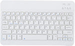 10-inch Keyboard, Wireless Bluetooth Computer Keyboard, Arabic, Available Spanish and Russian Languages, Compatible with Android, Apple, and Windows(Spanish)