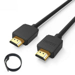 FOINNEX 10FT HDMI Cable, Flexible HDMI to HDMI Cord, 4K@30Hz HDMI 1.4 Wire