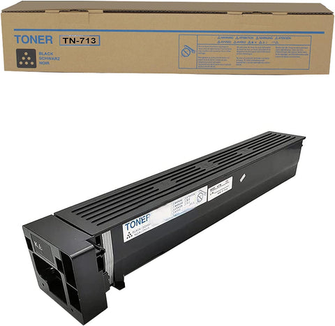 KADOMI TN713 Toner Cartridges for Konica Minolta TN713K Bizhub C759 C659 Laster Printer Toner Cartridge A9K8130 High Yield 40000