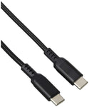 Monoprice Stealth Charge and Sync USB 2.0 Type-C to Type-C Cable - 3 Feet - Black (3-Pack) Up to 3A/60W