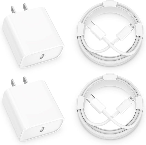 [Apple MFi Certified] iPhone 14 Fast Charger, KASHIMURA 2 Pack 20W USB C Power Delivery Wall Charger with 6FT Type C to Lightning Quick Charge Sync Cord for iPhone 14 13 12 11 Pro/XS/XR/X/iPad/AirPods