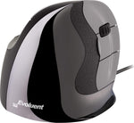 Evoluent VerticalMouse (The Original Brand Since 2002) VMDM Regular Size, Right Hand Ergonomic Mouse, Wired