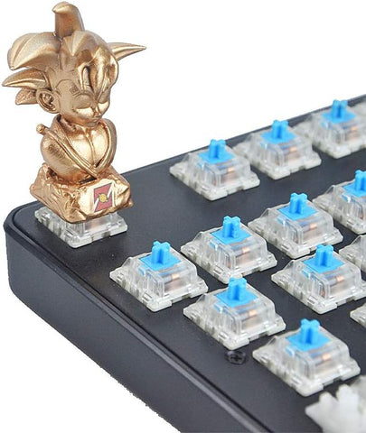 Sucrun DBZ Mechanical Keyboard Keycap Personality Keycap DIY Handmade Keycap Artisan keycap for Mechanical Keyboard(Cherry switches) (Goku-Kid)