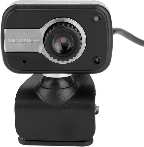 Tosuny USB Web Cam, 0.3MP 480p LED Light Night Vision 360° PC Webcam with MIC for MSN/ICQ/Skype