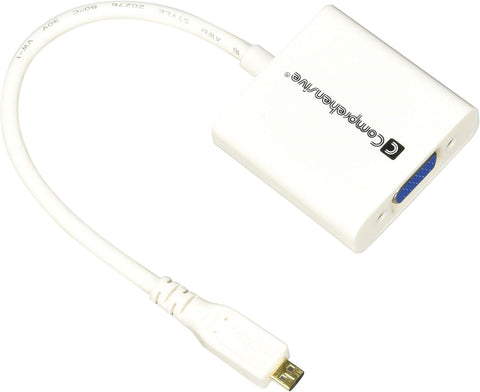 Comprehensive Cable HDDM-VGAF HDMI D Male to VGA Female with Audio Converter