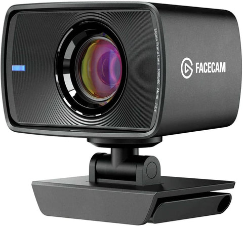 Elgato Facecam - 1080p60 True Full HD Webcam for Live Streaming, Gaming, Video Calls, Sony Sensor, Advanced Light Correction, DSLR Style Control, works with OBS, Zoom, Teams, and more, for PC/Mac