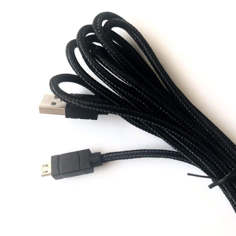 USB Audio Braided Cable for Logitech Artemis Spectrum G935 G933S and G633 / G533 Wireless Gaming Headset