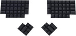 YMDK DSA Profile PBT Blank Keycap Set for Ergo Ergodox Planck Preonic Lily 58 Keyboard