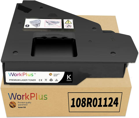 WorkPlus Compatible for Xerox C400 C405 Waste Toner Container 108R01124 Phaser 6600 WorkCentre 6605 6605N 6655 Waste Ink Box, Compatible for Dell C2660dn C2665dnf C3760dn Printer