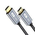 8K HDMI Cable 10ft, HDMI 2.1 48Gbps High Speed Nylon Braided HDMI Cord with eARC HDR10 4:4:4 HDCP 2.2&2.3, 4K HDMI Cable Compatible with Dolby Atmos Apple Fire LG Samsung TV PS5 PS5 Switch Xbox Roku