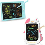 KOKODI 10 Inch Colorful LCD Writing Tablet & Cat Toys for 3 4 5 Year Old Girls