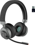 Orosound Tilde Pro On Ear Bluetooth Office Headset with ANC and HD Detachable Noise Canceling Microphone (Pro-S Plus)