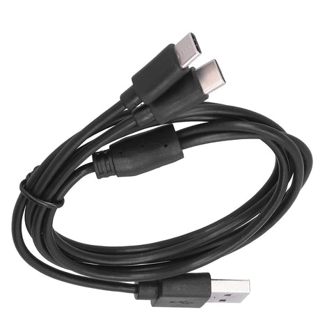 USB to Type?C Cable Dual Port Type?C Power Cord 2 in 1 Multi Charging Cable for DJI OSMO Pocket 2