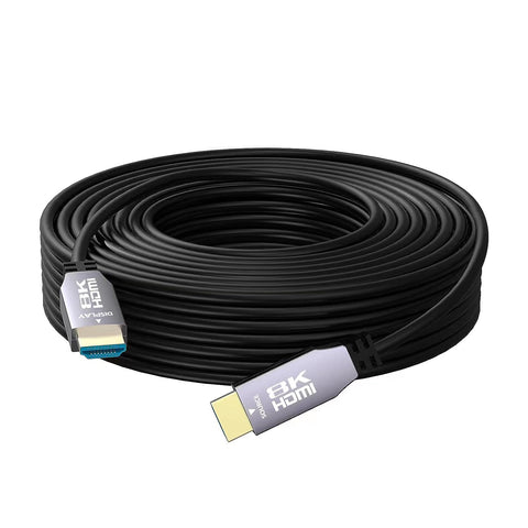 8K HDMI Cable 75 Ft/Fiber Optic HDMI 2.1 Cable 75 Ft,Supports 48Gbps 8K@60Hz 4K@120Hz eARC HDCP2.2 2.3 Compatible with Apple Sony LG Samsung TV,PS5,PS4,One Series X,Xbox.