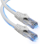 Cat6 Ethernet Cable, 100 ft - RJ45, LAN, UTP CAT 6, Network Cord, Patch, Long Internet Cable - 100 Feet - White