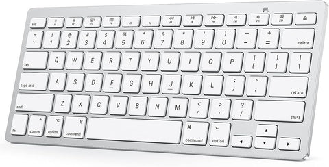 Bluetooth Keyboard for Mac, OMOTON Compact Wireless Keyboard Compatible with MacBook Pro/Air, iMac, iMac Pro, Mac Mini, Mac Pro Laptop and PC