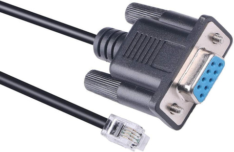 Green-utech Meade 505 ETX-90 ETX-125 LXD75 LX80 LX90 Control Connector Cable Meade 497 Autostar and AudioStar Equipped Models 254 Upgrade Cable DB9 to RS232 4P4C Cable 6ft (DB9-4P4C-6ft)…