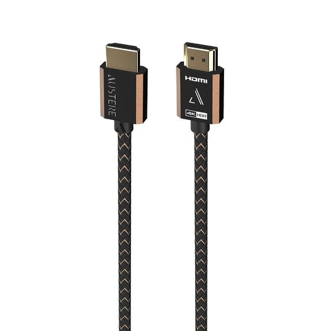 AUSTERE III Series 4K HDMI Cable 1.5m Premium Certified HDMI, 4K HDR, 18Gbps for 4K60, High Fidelity ARC, Gold Contacts & High Flex Cable