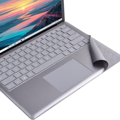 xisiciao Full Size Keyboard Palm Rest Protector for Microsoft Surface Laptop/Laptop 2 Palm Pads/Wrist Rest, for Stained Keyboard, Renovation Cover Decal 13.5 Inch (Opaque Grey)