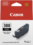 Canon PFI-300 Lucia PRO Ink, Matte Black, Compatible to imagePROGRAF PRO-300 Printer, Standard (4192C002)