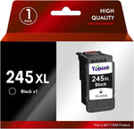 Printer Ink 245 Black XL Ink Cartridge for Canon Pixma PG-245 PG-245XL PG 245 XL PG 243 PG-243 Fine Cartridge Replacement for Cannon MX490 MX492 MG2522 TS3100 TS3122 TS3300 TS3322 TS3320 TR4520