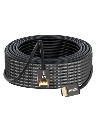 iBirdie 4K HDR HDMI Cable 20 Feet in-Wall CL3 Rated 4K60Hz (4:4:4 HDR10 8/10/12bit 18Gbps HDCP2.2 ARC CEC) High Speed Ultra HD Cord Compatible with Apple-TV PS4 Xbox PC Projector Speaker