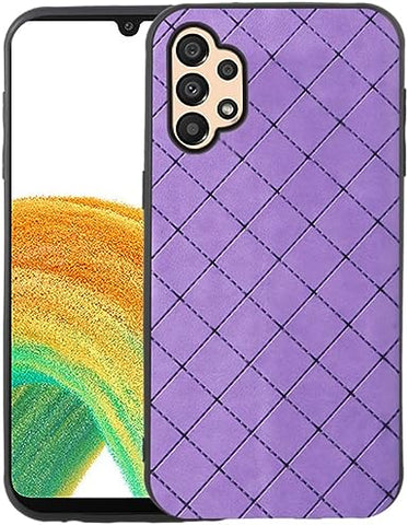 ELISORLI Compatible with Samsung Galaxy A33 5G 2022 case Rugged Thin Cell Accessories Anti-Slip Fit Rubber TPU Mobile Phone Full Body Cover for Gaxaly A 33 G5 Galaxies 33A SM A336U Women Men Purple