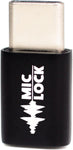 Mic-Lock USB C Micro Audio Security (Black, Pack5)