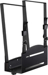 Mount Plus MP-CPB-2 Wall Mount CPU and Game Console Holder | Adjustable Width 4.8in to 8.3in | Metal Mounting Bracket for Desktop PC, Computer Tower, Game Console, APS Back-UPS, CyberPower UPS System