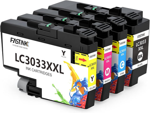 Compatible Brother LC3033 Ink Cartridges,High-Yield,Replacement for Brother LC3033 XXL LC3035 3033 3035 Work for Brother MFC-J995DW MFC-J805DW MFC-J815DW XL for LC3033 bk/c/m/y Ink cartridges Brother