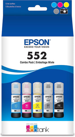 Epson Claria ET Premium T552920 High Capacity Bottle Ink - Multi-Pack