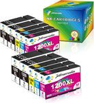 JTM 1200XL Compatible Ink Cartridge Replacement for Canon PGI-1200XL PGI-1200 XL Work with MAXIFY MB2720 MB2320 MB2700 MB2120 MB2020 MB2300 Printer?10-Pack