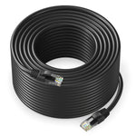 Maximm Cat 6 Ethernet Cable 250 Ft, Cat6 Cable, LAN Cable, Internet Cable and Network Cable - UTP (Black)