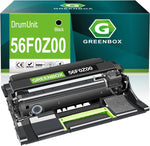 GREENBOX (NO Toner Remanufacture Drum Unit Replacement for 56F0Z00 for MS321dn MS421dn MS421dw MS521dn MS621dn MS622de MX321adn MX321adw MX421ade MX521de MX522adhe MX622ade Printer (1 Black)