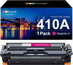 GPC Image Compatible Toner Cartridge Replacement for HP 410A CF413A Compatible with Laserjet Pro MFP M477fdw M477fdn M477fnw Pro M452dn M452nw M452dw Toner Printer Tray (1 Magenta)