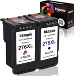 Inktopia Ink Cartridges Replacement for Canon 275XL 276XL 275 276 Combo Pack PG-275 XL CL-276 XL PG275 CL276 for Canon Pixma TR4720 TS3522 TS3520 TS3500 TR4722 TR4700 Printer (1 Black, 1 Color)