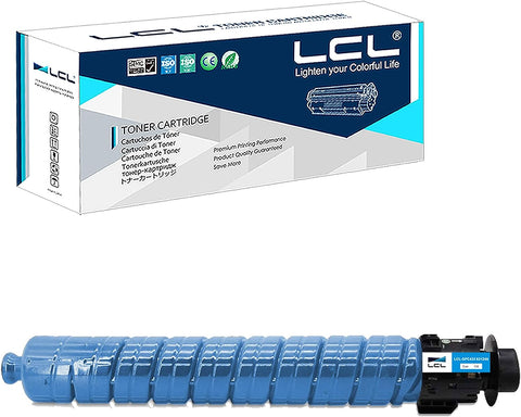 LCL Compatible Toner Cartridge Replacement for Ricoh 821246 SP C435 C435A C435DN (1-Pack Cyan)