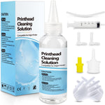 Printhead Cleaning Kit Work for Epson HP Canon Brother Inkjet Printer Cleaning Kit, Printer Head Cleaning Kit, Printhead Cleaner Kit, Printer Cleaning Solution, Printer Nozzle Liquid, Printer Cleaner