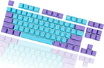 PBT Keycaps Tkl Mechanical Keyboard Backlit Keycap Set 60 Percent 87-Key OEM Profile for 60% TKL US Layouts MX Switches (Shen2-87)